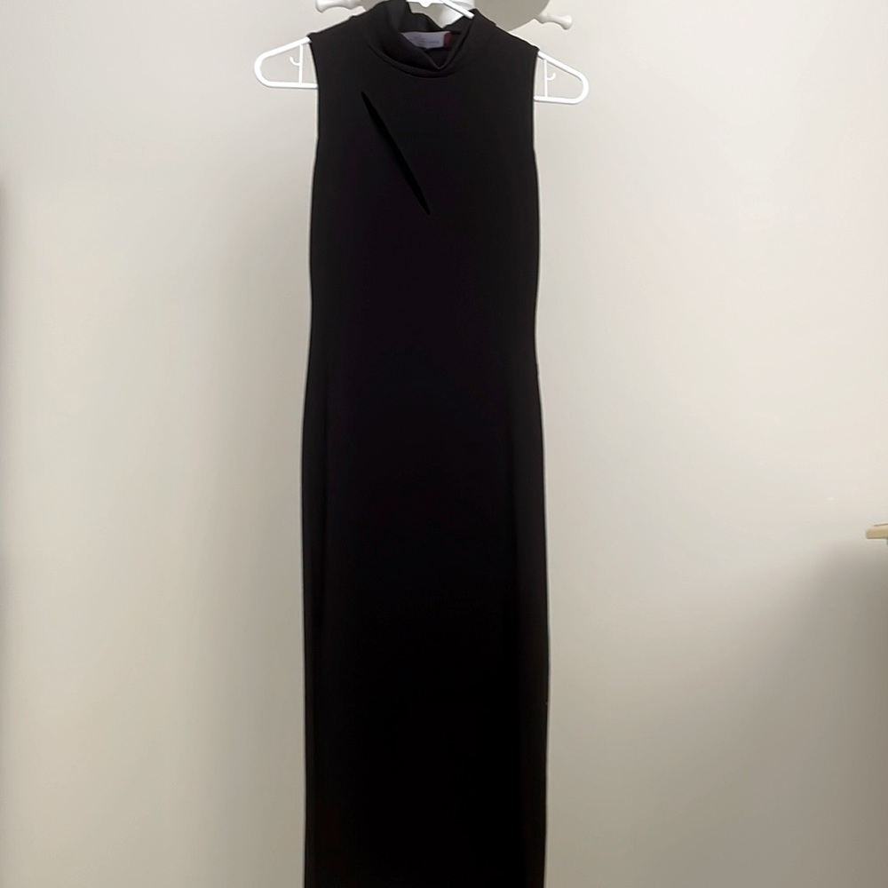 Simple black dress